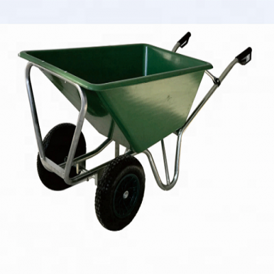 heavy duty  barrow  200kg  wheelbarrow wb6414T WITH 180L capacity