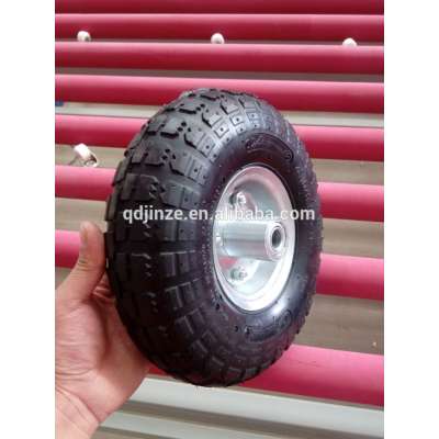 garden cart wheel 4.10/3.50-4 with rubber tires