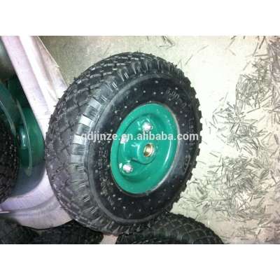 2pr 3.00-4 260*85 pnumatic rubber wheels inflation type