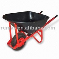 Plastic tray heavy duty wheelbarrow