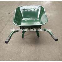 garden construction steel tray wheelbarrow WB6400