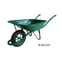 Wheelbarrow WB6400 with 14*4solid rubber wheel or 4.00-8air wheel